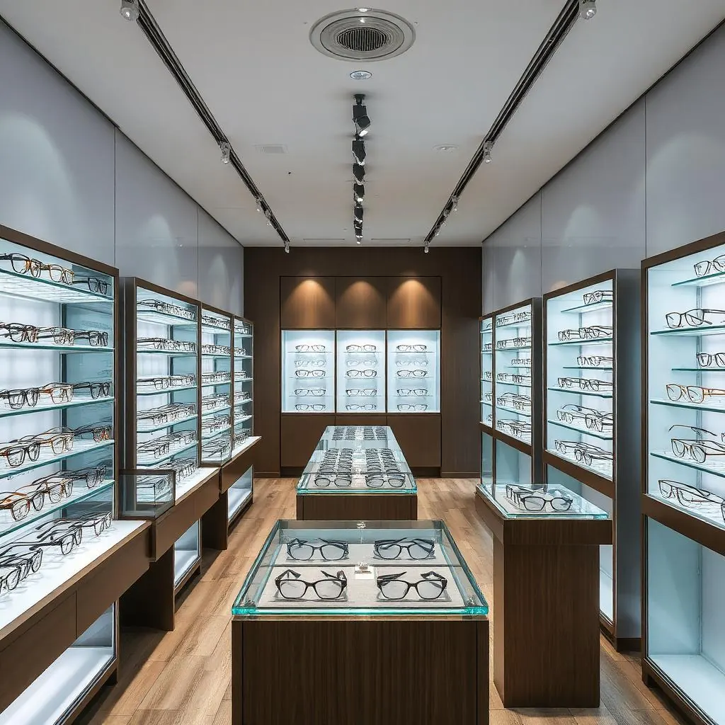 Magasin d'optique moderne